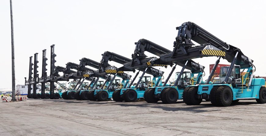 Konecranes supplies DP World Luanda with 10 lift trucks
